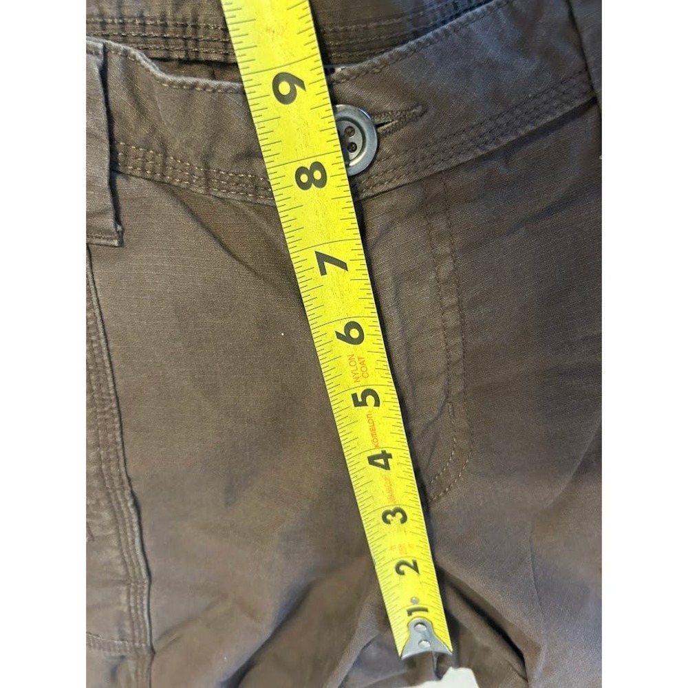 Magellan Sportswear Women's Cargo Shorts Size 8 Brown 6" Casual - Picture 6 of 6
